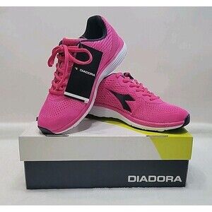NIB Diadora SWAN Womens 6.5 101.170103 01 Violet Chalk / Granite Grey Shoes RUN